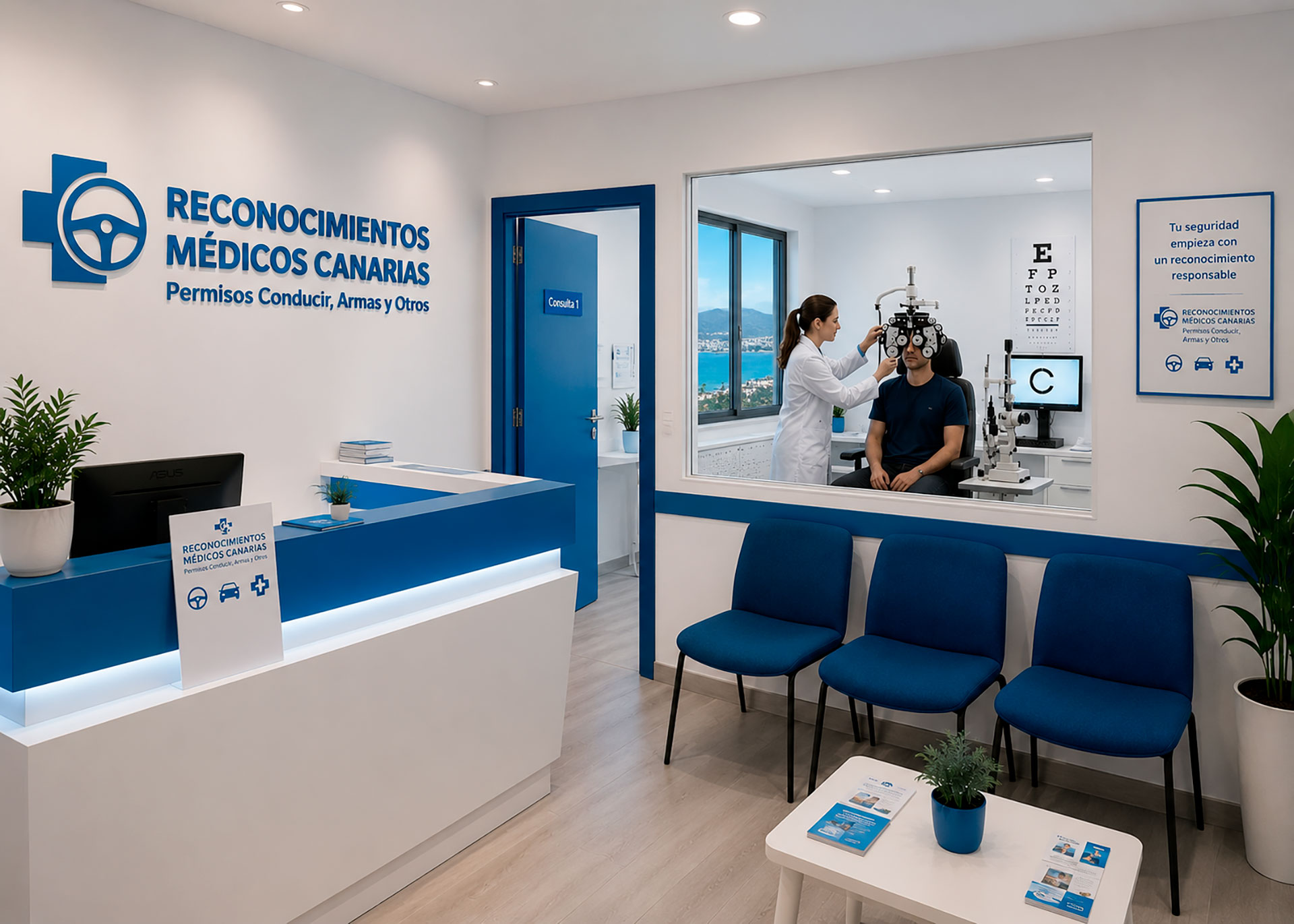 Reconocimiento médico en Canarias para tu carné